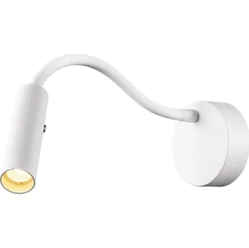 Nástěnné svítidlo BIG WHITE KARPO GOOSE nástěnné přisazené svítidlo bílé 5,8 W 3000 K 40° 1006161