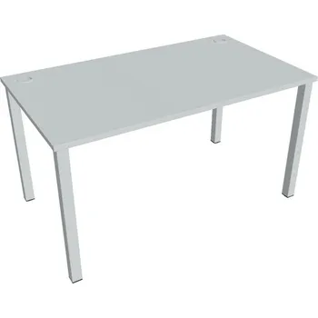 Kancelářský vozík HOBIS kancelářský stůl rovný - US 1400, šedá + doprava zdarma