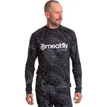 Pánské termo triko Avery Meatfly černá L