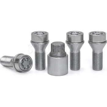 Šroubek na kolo Pojistné bezpečnostní šrouby M15x1,25x28 kužel, klíč 17, SICUSTAR VN928