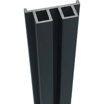 Stavební profil UMAKOV Hliníková lišta pro dekor. panel 1750mm antracit