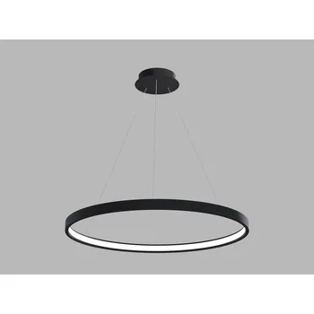 LED2 3275253D Závěsné svítidlo CIRO 80 P-Z, B DALI/PUSH DIM 60W 3000K/4000K černá