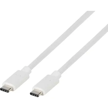 Mobilní telefon Vivanco USB kabel USB-C ® zástrčka, USB-C ® zástrčka 1.00 m bílá 63088