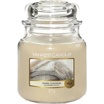 Svíčka Yankee Candle Warm Cashmere