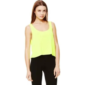 Tílko Bella Boxy Tank - žluté, S