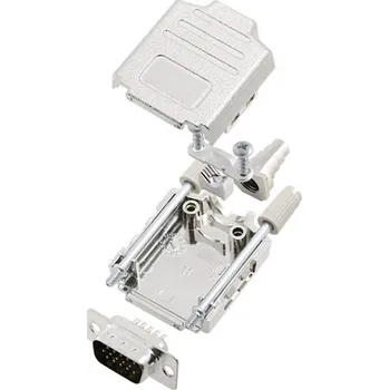 Elektrický konektor Amphenol L17DPPK15-M+L717HDA26P sada D-SUB kolíkové lišty 180 ° Pólů: 26 pájecí kalíšek 1 ks