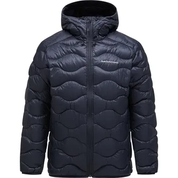 Cyklistické kalhoty Pánská bunda Peak Performance M Helium Down Hood Jacket Black
