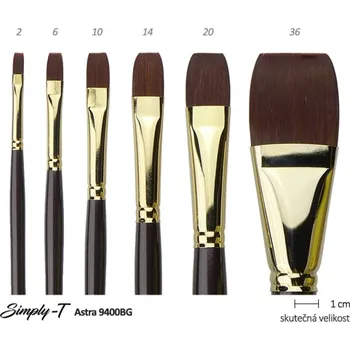 Umělecký štětec Štětec Astra - plochý, 6