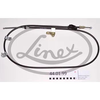 Lanko parkovací brzdy Tazne lanko, provozni brzda, , 464300F010, LINEX, 44.01.99