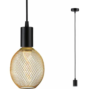 PAULMANN Závěsné svítidlo Ravi IP44 E27 max. 60W černá mat