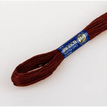 Příze Vyšívací příze MOULINE / MULINKA 7292 červená hněď, jednobarevná, 2g/8m