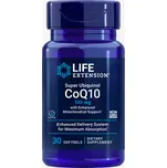 Life Extension Super Ubiquinol CoQ10 with Enhanced Mitochondrial Support, koenzym Q10, 100 mg, 30 kapslí Doplněk stravy