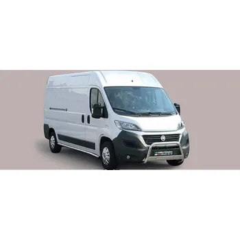 Tuning Přední ochranný rám Medium FIAT Ducato 2014- Misutonida EC/MED/372 Leštěný nerez