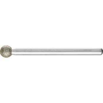 Brusný kotouč Diamantové brusné tělísko kulové Format 10mm / stopka 6mm