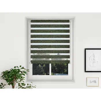 Roleta FEXI Zatemňovací Roleta Den a noc, Nature slim mech, A 054 v POLO kazetě, 150x30 cm