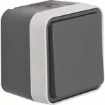 Berker přepínač na omítku W.1 šedá, světle šedá 30763505 1 ks