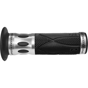 grip PROGRIP 728 silniční gripy ALU stříbrné