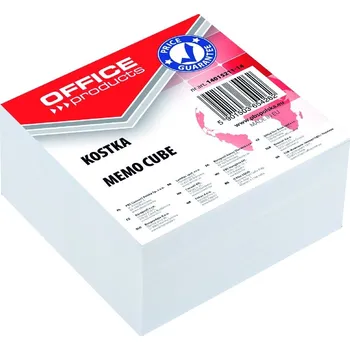 Kancelářské potřeby kostka bílá nelepená 9x9x5cm