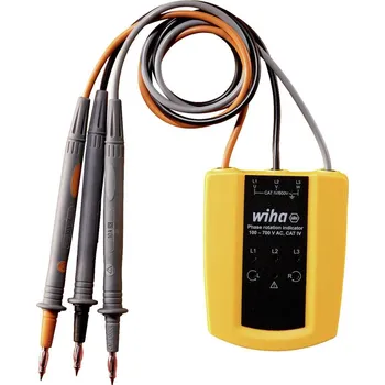 Zkoušečka Wiha 45221 tester sledu fází, CAT III 1000 V, CAT IV 600 V