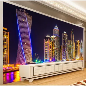 Fototapeta Solution Media 3D tapeta - Noční Dubaj MU1394 6 - Samolepící tapeta - 380-450g/m2
