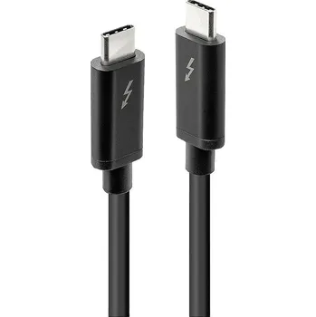 Mobilní telefon MicroConnect Thunderbolt™ kabel Thunderbolt™ 3 USB-C ® zástrčka, USB-C ® zástrčka 2.00 m černá TB3020