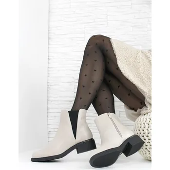 Dámská zimní obuv Ctogo Gogo Béžové kotníkové boty SA197-2BE Velikost: 39