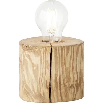 Lampička Brilliant Trabo 93111/36 stolní lampa E27 borovicová