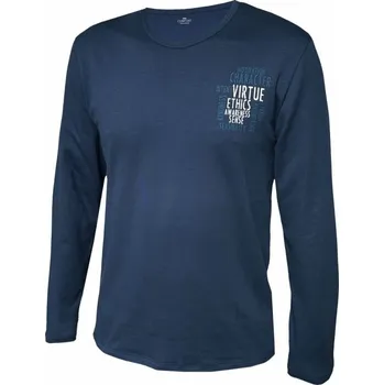 Pánské tričko Pánské tričko, dlouhý rukáv KALIM 901 sv.hnědá XL