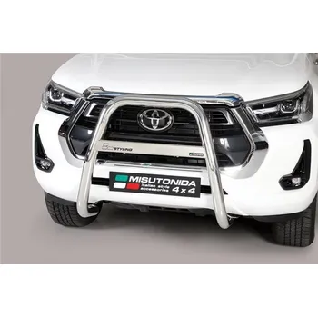 Tuning Přední rám vysoký TOYOTA Hilux 2021- Misutonida MA/490 Leštěný nerez