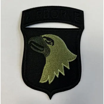 Nášivka Nášivka 101. výsadková divize Airborne - olivová
