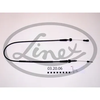 Lanko parkovací brzdy Lanko plynu, , 431721555J, LINEX, 03.20.06