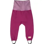Dětské rostoucí softshellové kalhoty s membránou Monkey Mum® - Šťavnatá malina 86/92