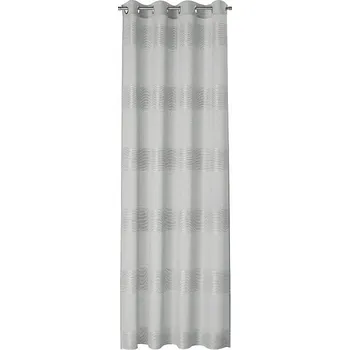 Závěs NEUTEX Dekorační závěs LAOS 90 SV. ŠEDÁ 144 x 245 cm