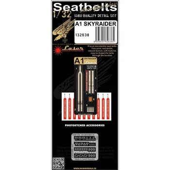 Plastikový model HGW 1/32 Seatbelts A1 Skyraider (laser)