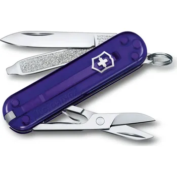 Multifunkční nůž Victorinox Classic SD transparent Colors Persian Indigo