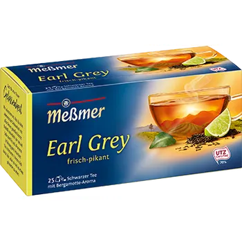 MESSMER ČERNÝ ČAJ EARL GREY 44g NĚMECKO!