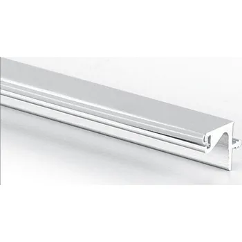 Nábytkové kování TULIP Gola profil 1717/18 + těsnění 3900 eloxovaný hliník (TULIP Gola profil 1717/18 + těsnění 3900 eloxovaný hliník)