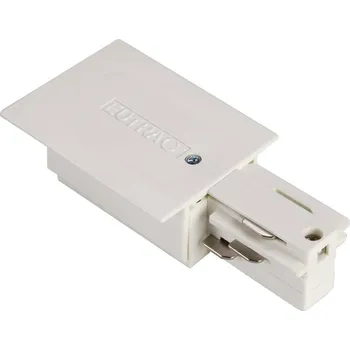 Bodové svítidlo BIG WHITE NAPÁJEČ pro vysokonapěťovou 3fázovou montážní přípojnici EUTRAC, bílý, pravá 1001534