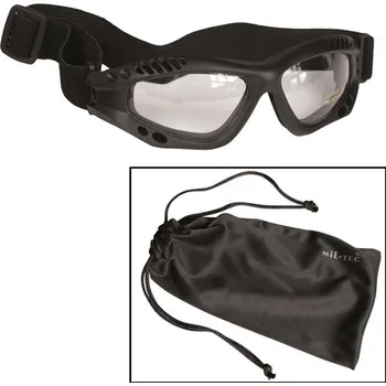 Brýle Commando Air čiré - černé