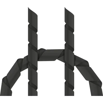 RC náhradní díl Spirálová bužírka 5x3,7 mm černá 2m