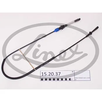 Lanko parkovací brzdy Lanko plynu, , 6148055, 84VB9A758AD, LINEX, 15.20.37