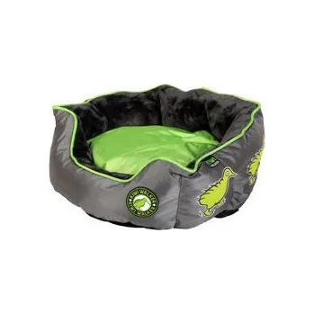 Pelíšek pro psa Pelech Running Oval Bed L zelenošedá Kiwi