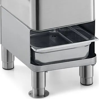 Kuchyňská škrabka SIRMAN spa PODSTAVEC NEREZOVÝ (BEZ SÍTA) PRO PPJ 20 SC, výška 170 mm