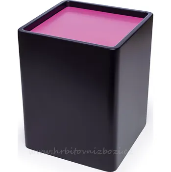 Smuteční dekorace Designová urna černá P