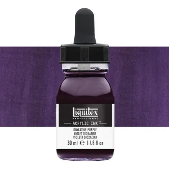 Výtvarná barva Akrylový inkoust Liquitex 30ml - Dioxazine Purple