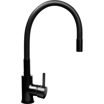 Vodovodní baterie dřezová baterie Pyramis FLESSI černá matná