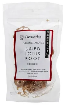 Přírodní produkt Clearspring Lotusový kořen sušený BIO 30 g