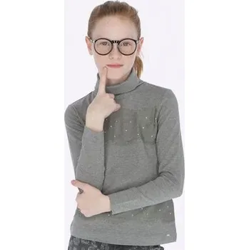 Dívčí svetr elegantní dívčí šedý rolák Mayoral 7001 velikost 164