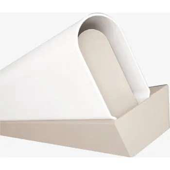 Nástěnné svítidlo LUCIS nástěnné svítidlo AULA 26,5W LED 3000K akrylátové sklo argento dorato AU3.L3.1500.70