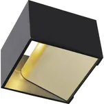 BIG WHITE LOGS IN, nástěnné svítidlo, LED, 2000K-3000K Dim to Warm, černé / mosaz 1000638